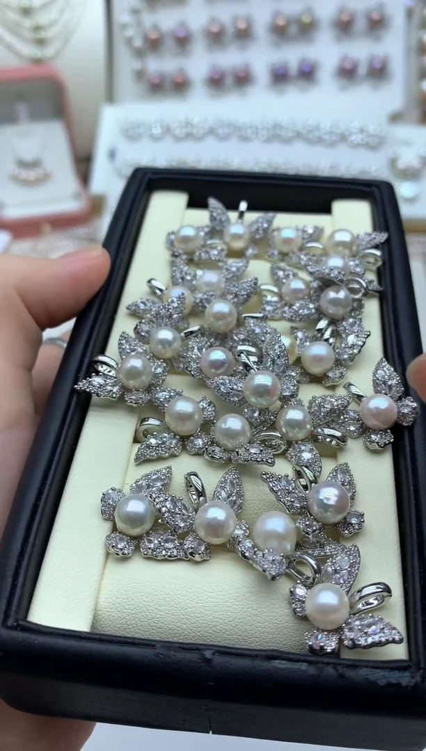 吊坠(不含链)合金海水珍珠多样性发其一