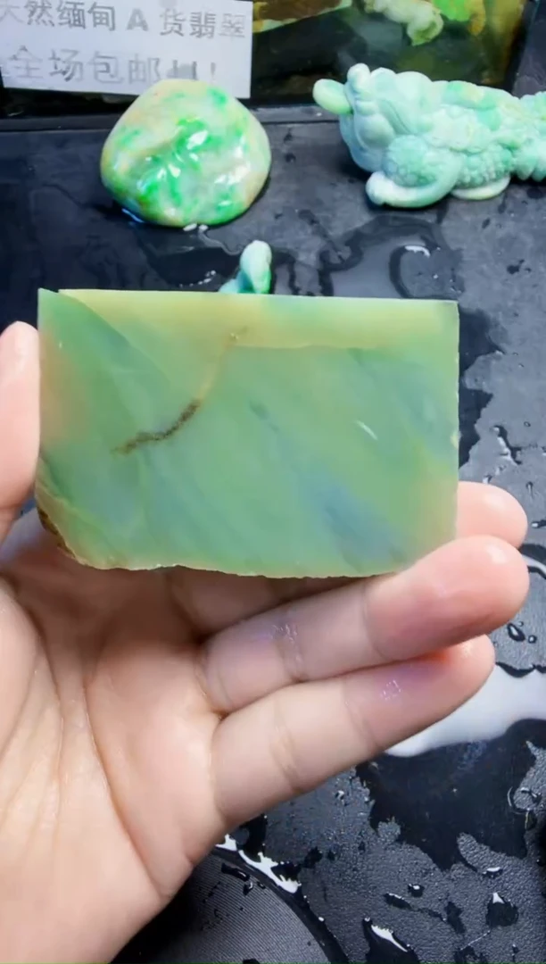 未镶嵌挂件翡翠天然翡翠042