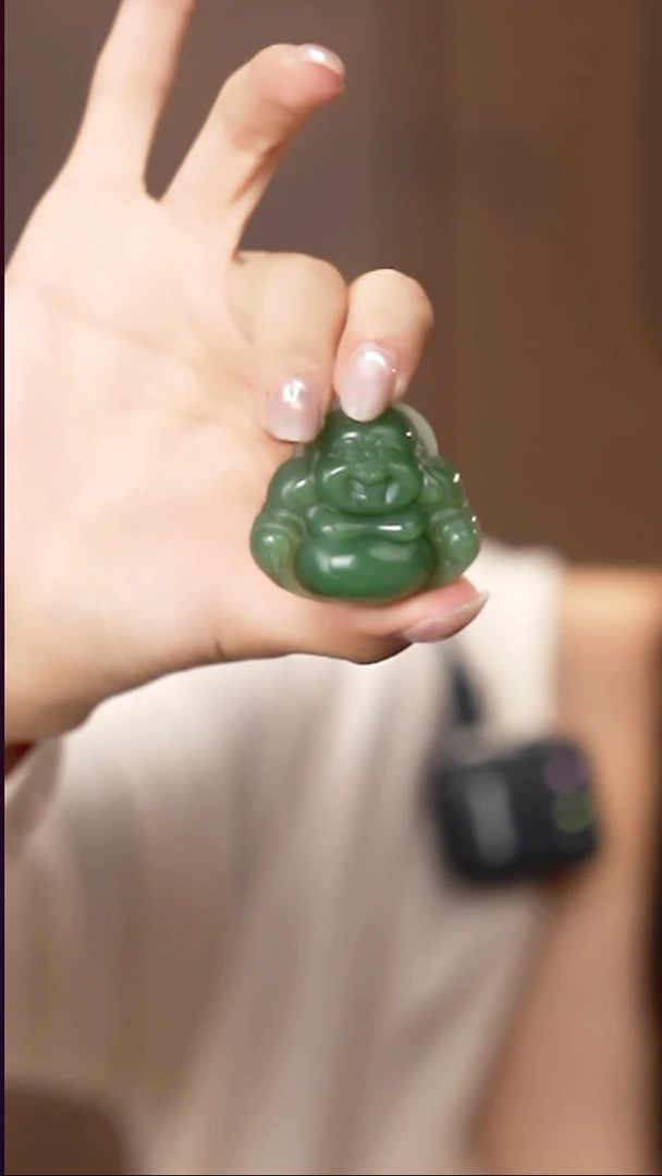 未镶嵌和田玉（碧玉）挂件工厂抛货 假1罚3多样性发其1