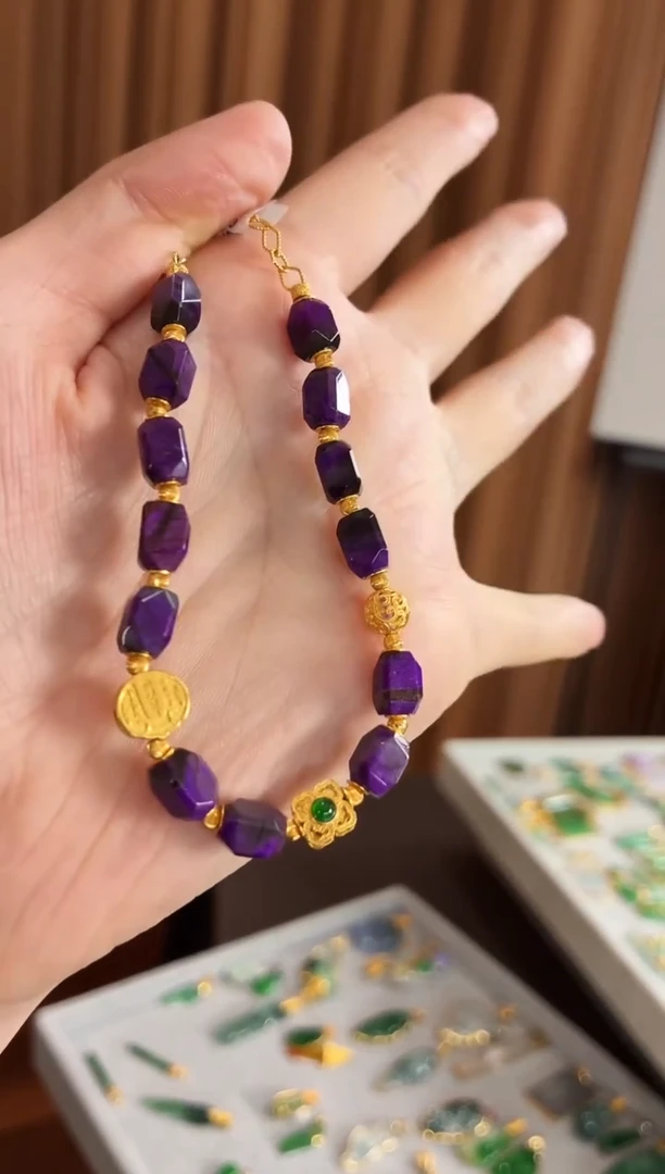 苏纪石（舒俱来）18K金镶嵌手饰手饰