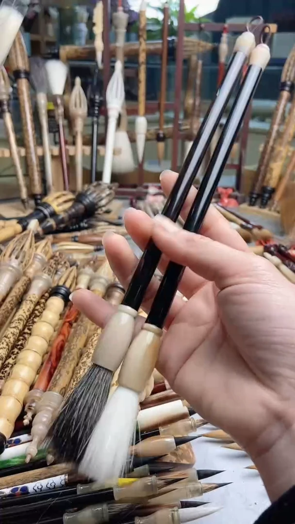 【闪购商品】墨舞笔庄定制毛笔5 2支