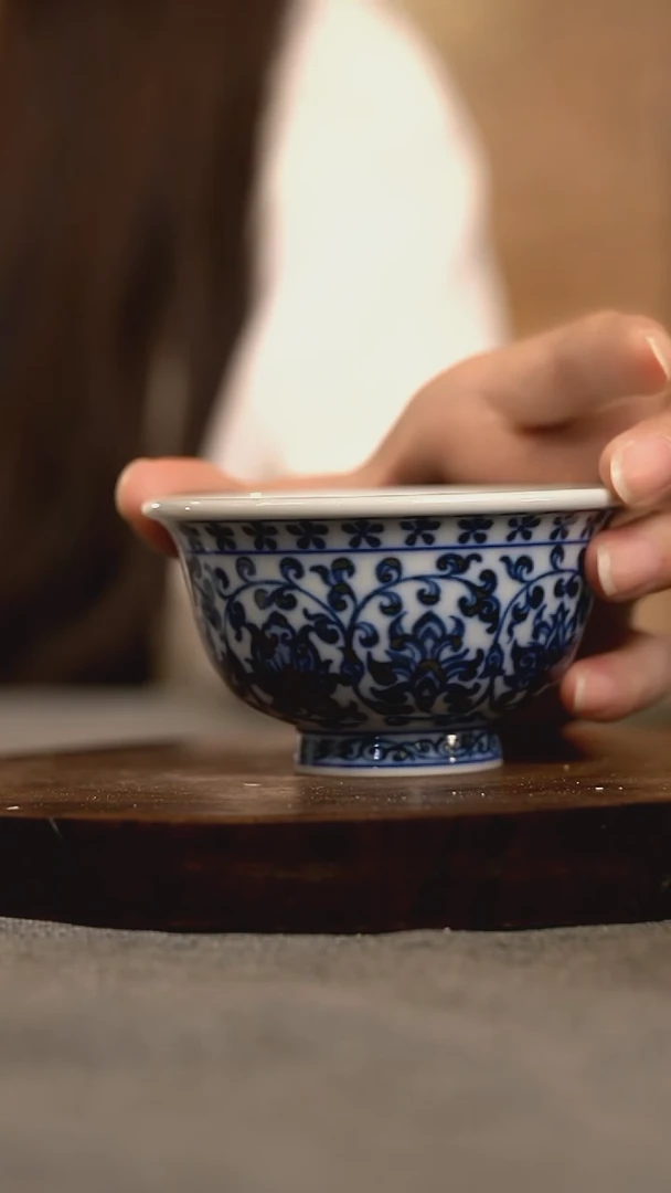微瑕福利 现代瓷 柴 大压 狮心
