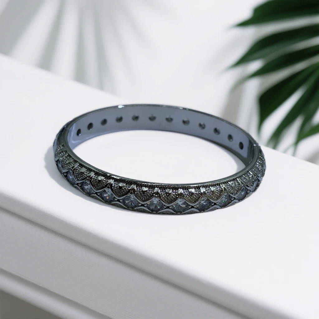 【杜美莎】高订手镯 MM163  时尚轻奢高端定制豪镶手镯