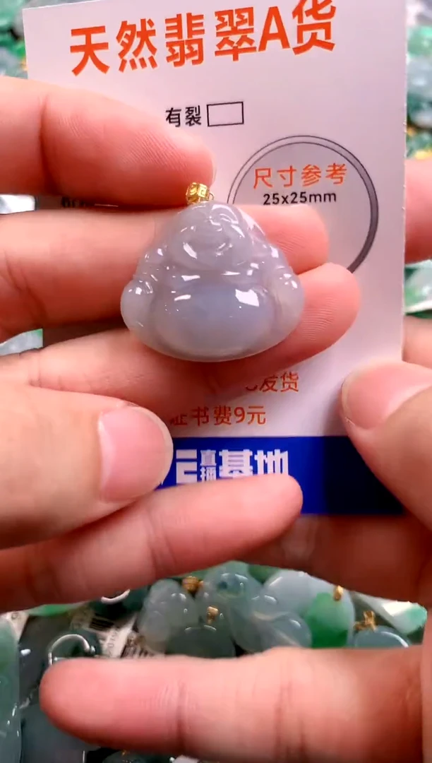颈饰18K金镶嵌翡翠14004137