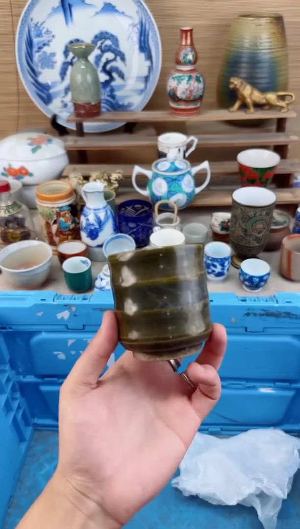 瓷片茶盏陶瓷陶器