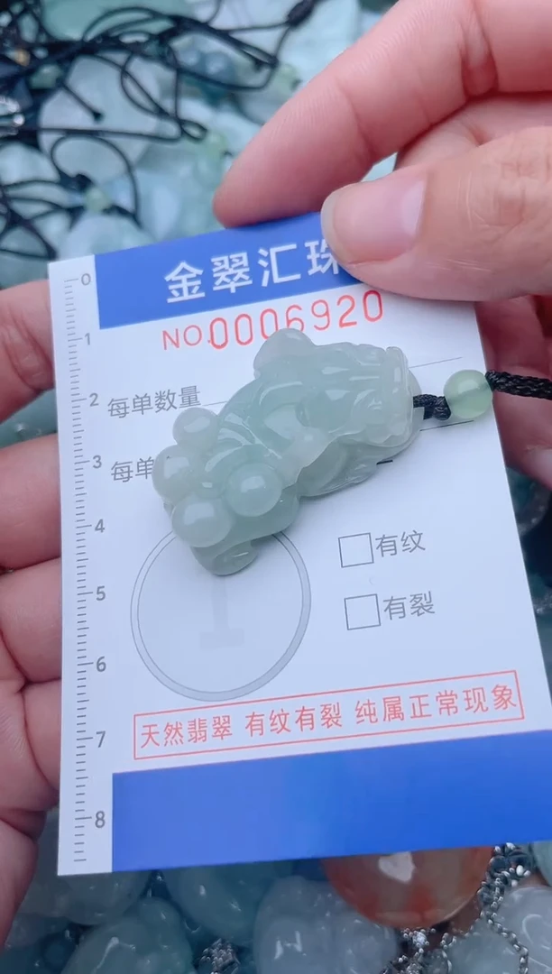 颈饰未镶嵌翡翠6920