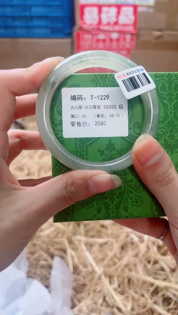未镶嵌手镯石英质玉T-1229