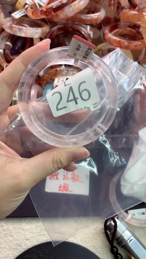 未镶嵌珠宝半成品水晶L246-58
