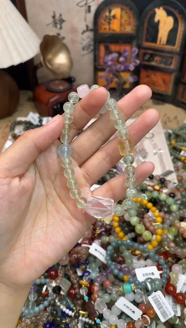 未镶嵌手链萤石253