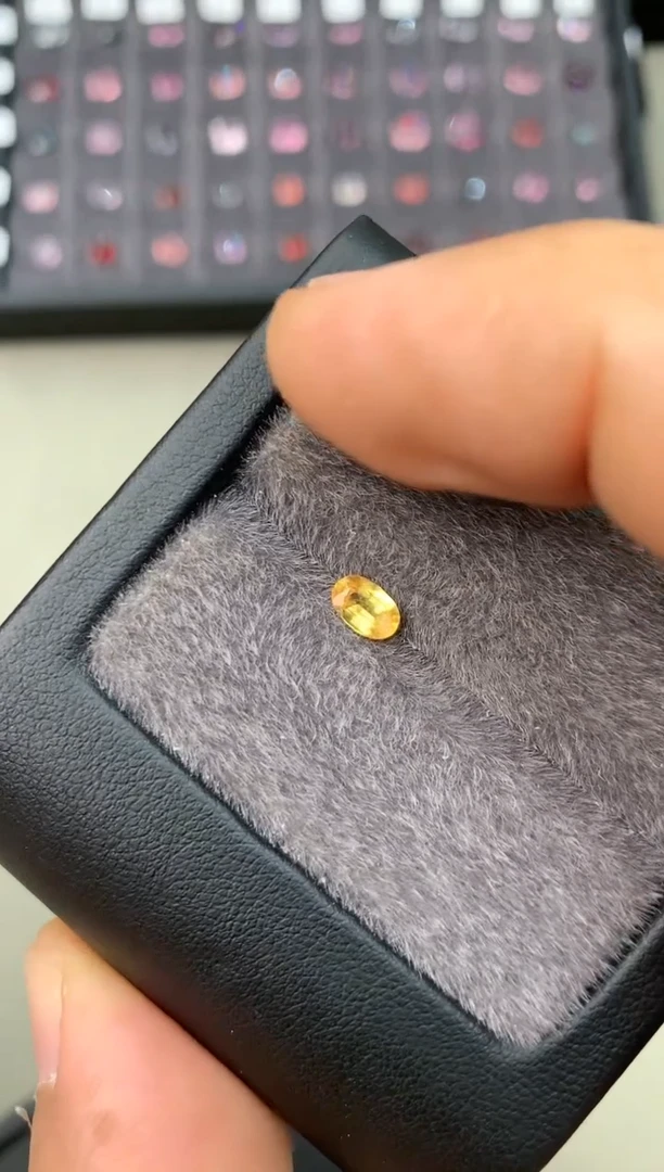 【闪购商品】定制蓝宝石裸石未镶嵌0.50ct 兰卡老烧蓝宝石
