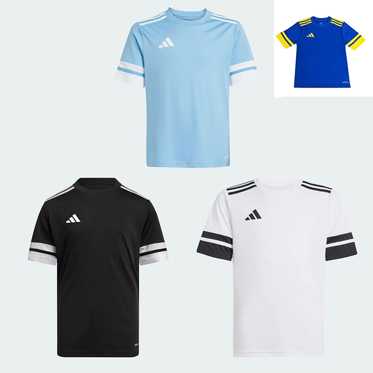 adidas阿迪达斯儿童速干透气足球T恤JJ0050、JJ0052、JJ0057、JN5410