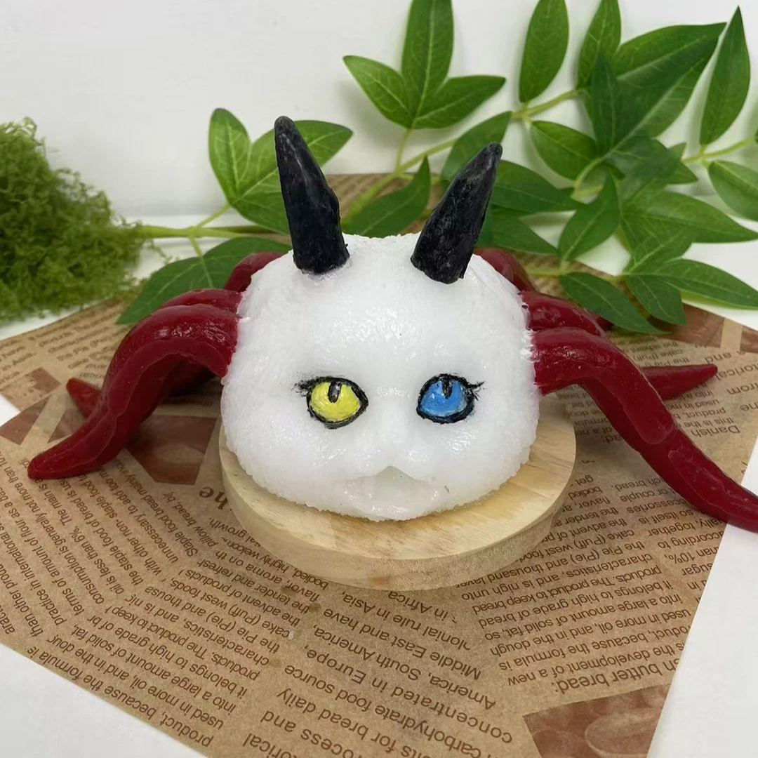 自制梦蝶捏捏乐硅胶蜘蛛猫变异解压发泄玩具