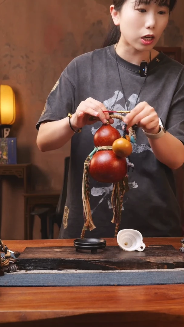 884号精品大漆葫芦防腐防渗装水茶酒