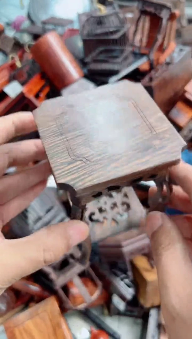 木100底座花架摆件处理