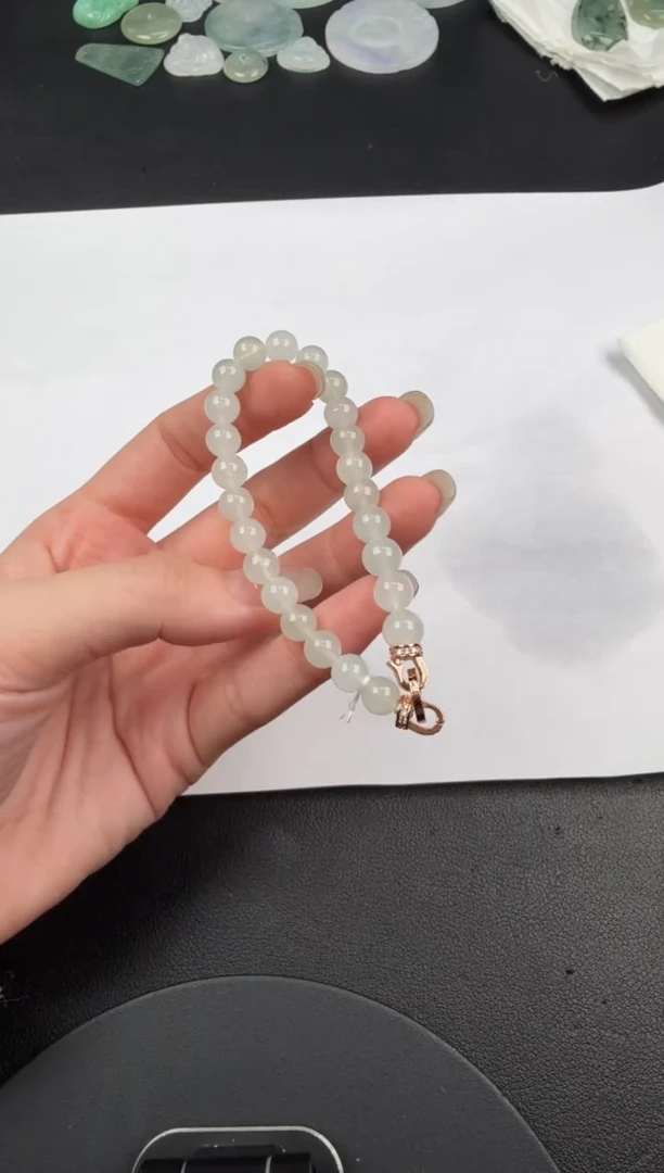 未镶嵌手串翡翠翡翠饰品-104