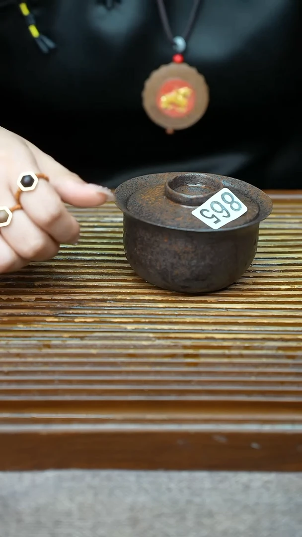 万古烧粗陶手工茶具