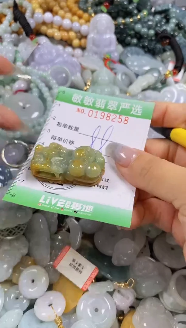 翡翠未镶嵌颈饰闪购0198258