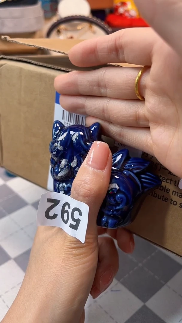 瓷片陶茶666文玩周边多人托特