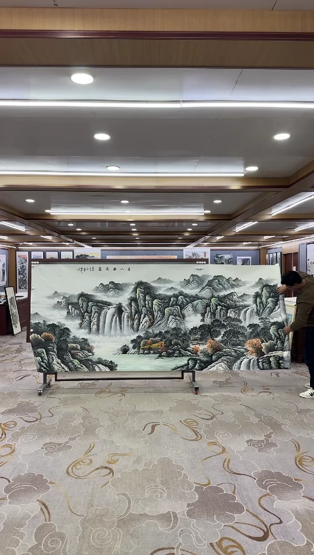 【闪购商品】绘画1邵明义-大丈二-山水国画