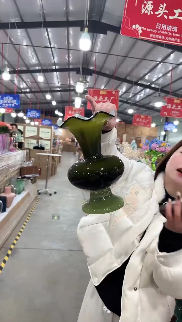 【闪购商品】玻璃于清花器K-早20