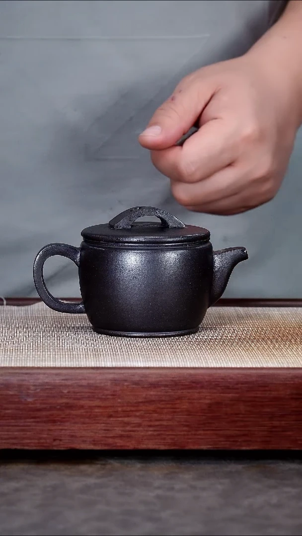 茶壶紫砂石黄汉瓦@@CH04078