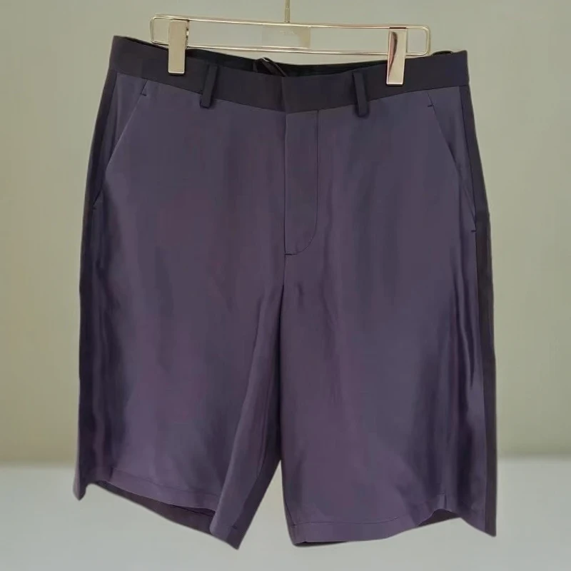 未使用 Prada/普拉达 三角标蚕丝短裤/JIMI