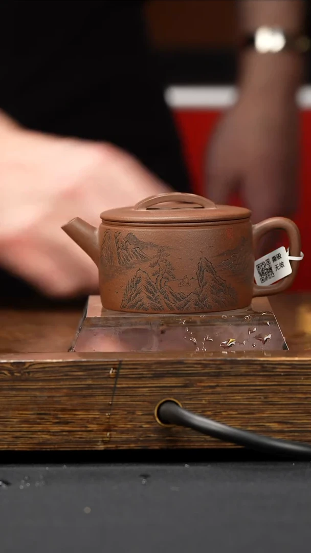 乘风阁原创 紫泥【山水】汉瓦