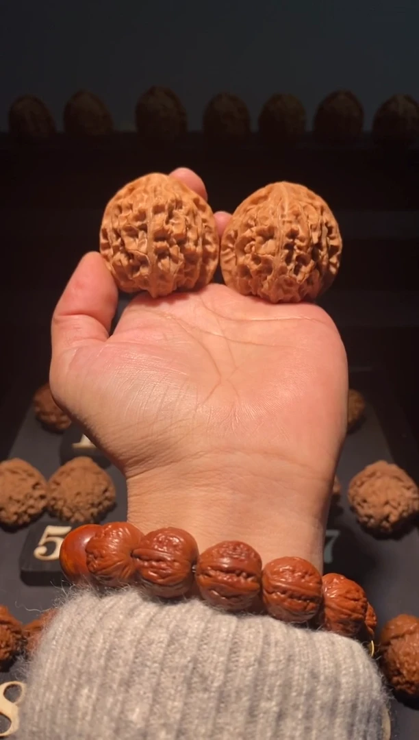 把件文玩核桃幸*人298苹果