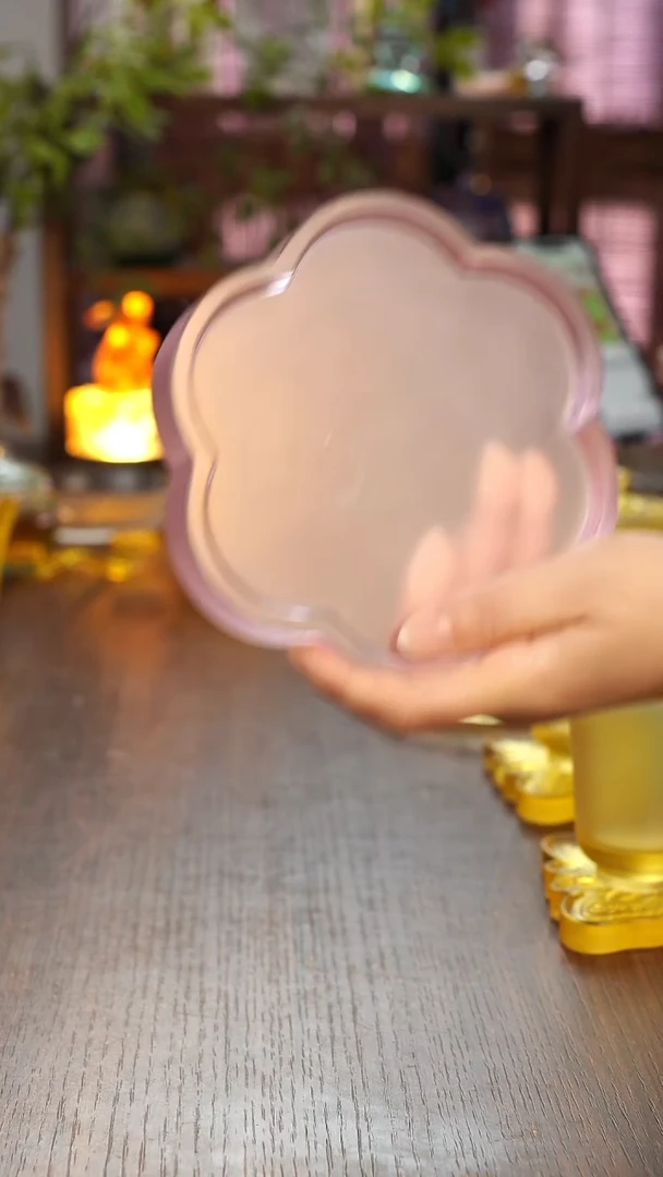 闪购梅花壶承粉色