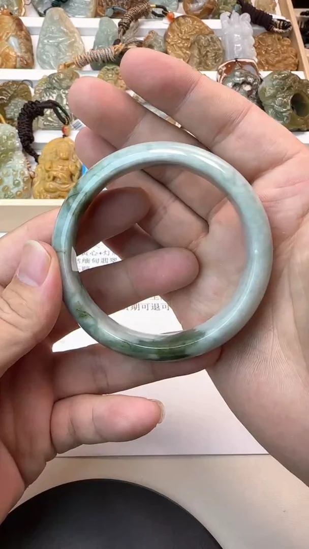 未镶嵌手镯翡翠邂*天然翡翠