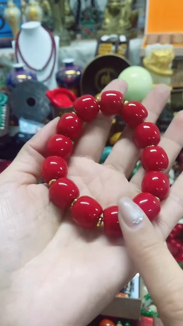 【闪购商品】南红玛瑙手串合金主播推荐主播推荐