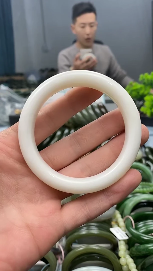 未镶嵌手镯和田玉59(13.8)