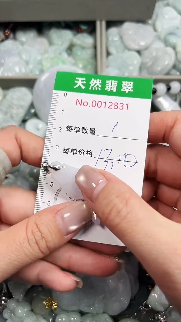 翡翠未镶嵌吊坠(不含链)2831