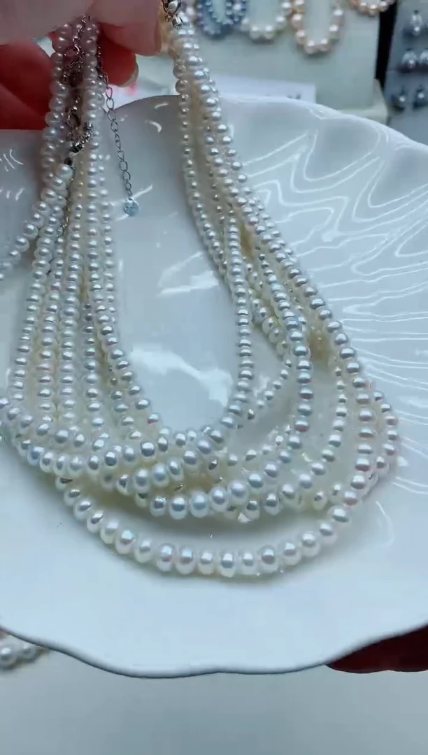 颈饰未镶嵌淡水珍珠多样性发其一（非无瑕）