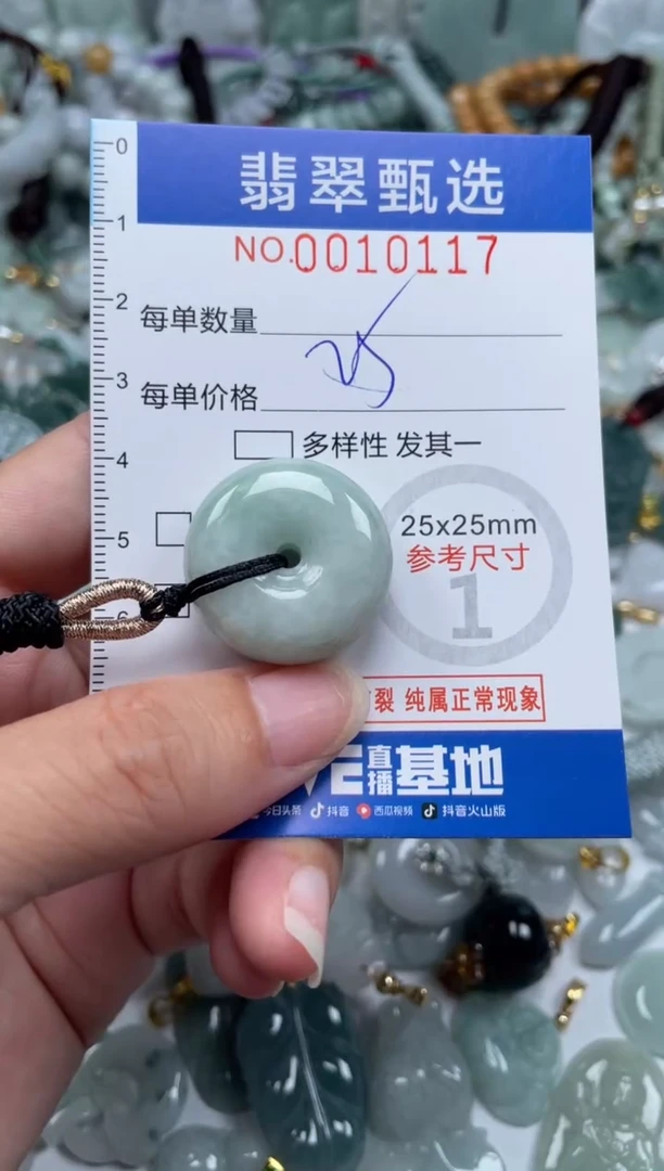 颈饰未镶嵌翡翠10117