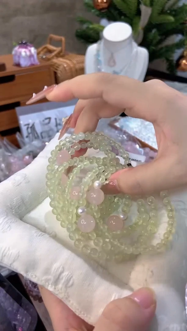 未镶嵌手串水晶孤品捡漏均匀瑕疵介意勿拍