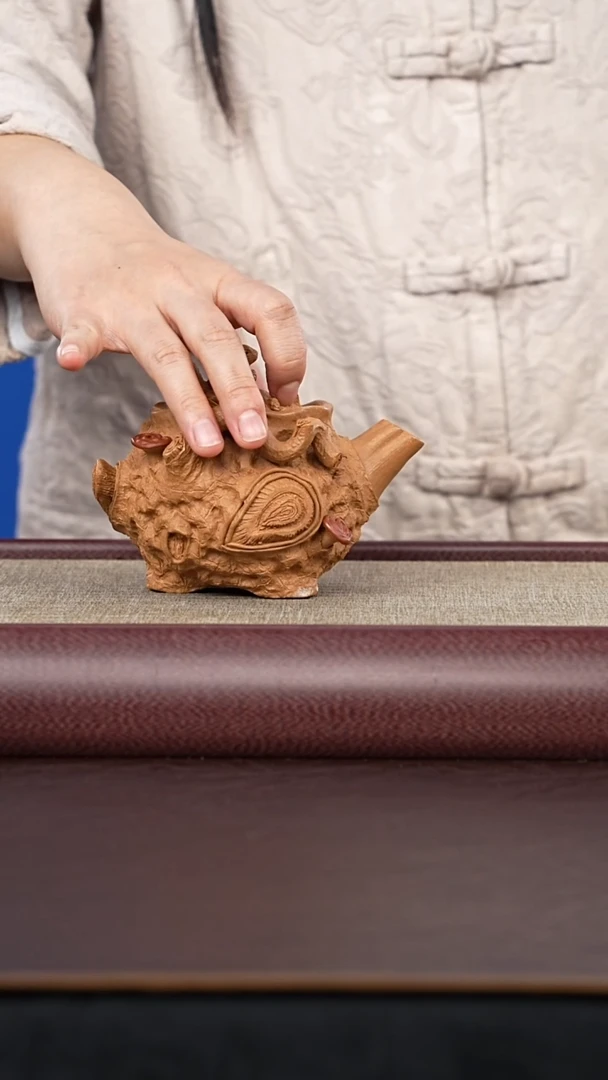 紫砂供春道婷婷紫砂82