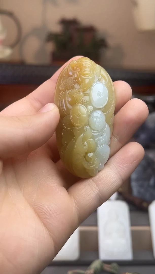 【闪购商品】和田玉把件未镶嵌吊坠