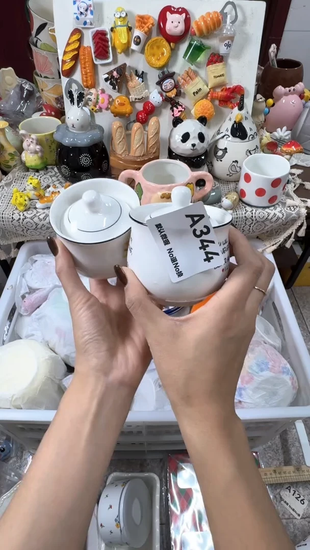 摆件陶团*默认微瑕！NO退NO换