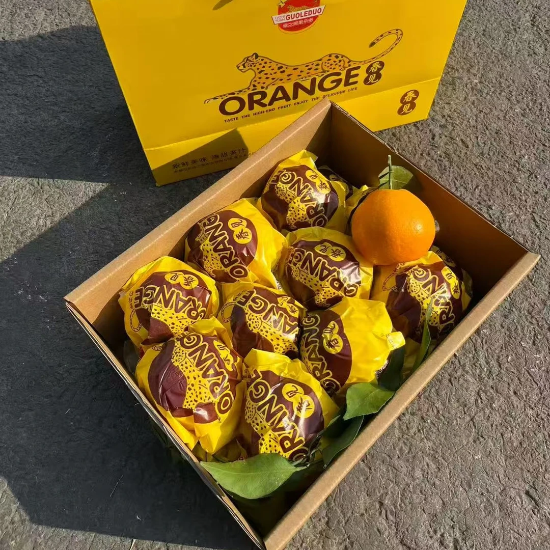 大箱【原箱】[N]金钱豹耙耙柑 箱/9斤左右 仅太原晋中吕梁忻州可拍