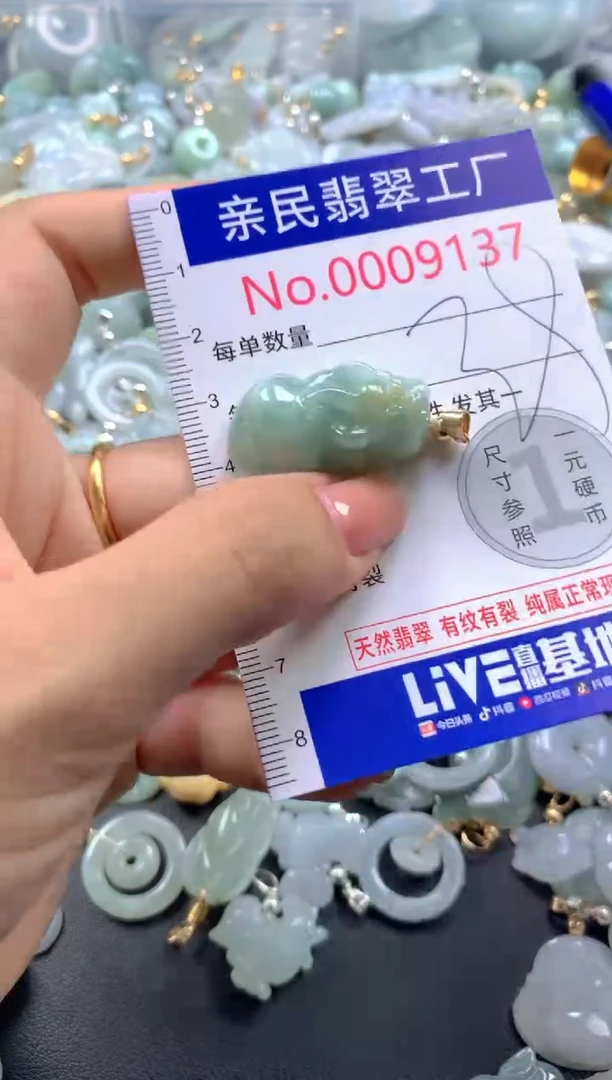 颈饰未镶嵌翡翠9137
