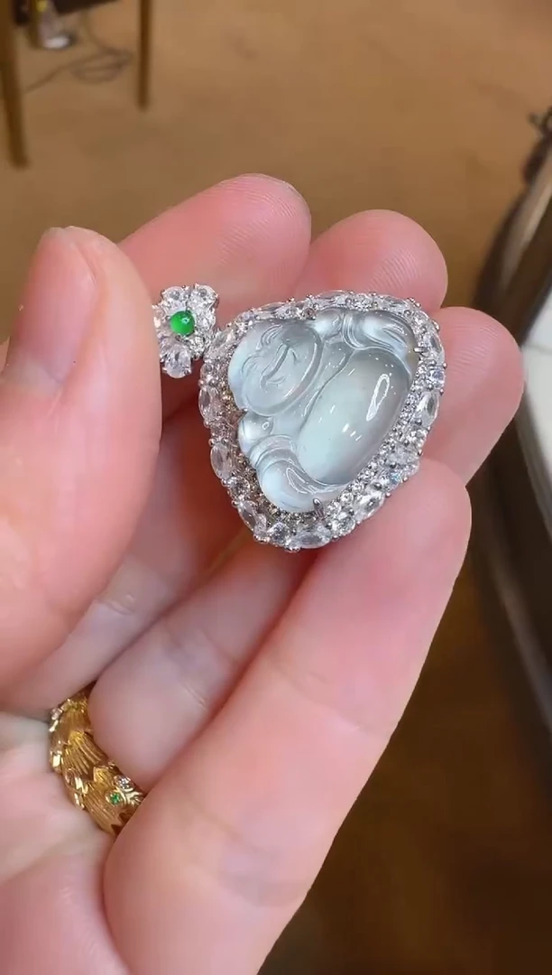 【闪购商品】翡翠吊坠(不含链)银S925镶嵌多样性团购发一件