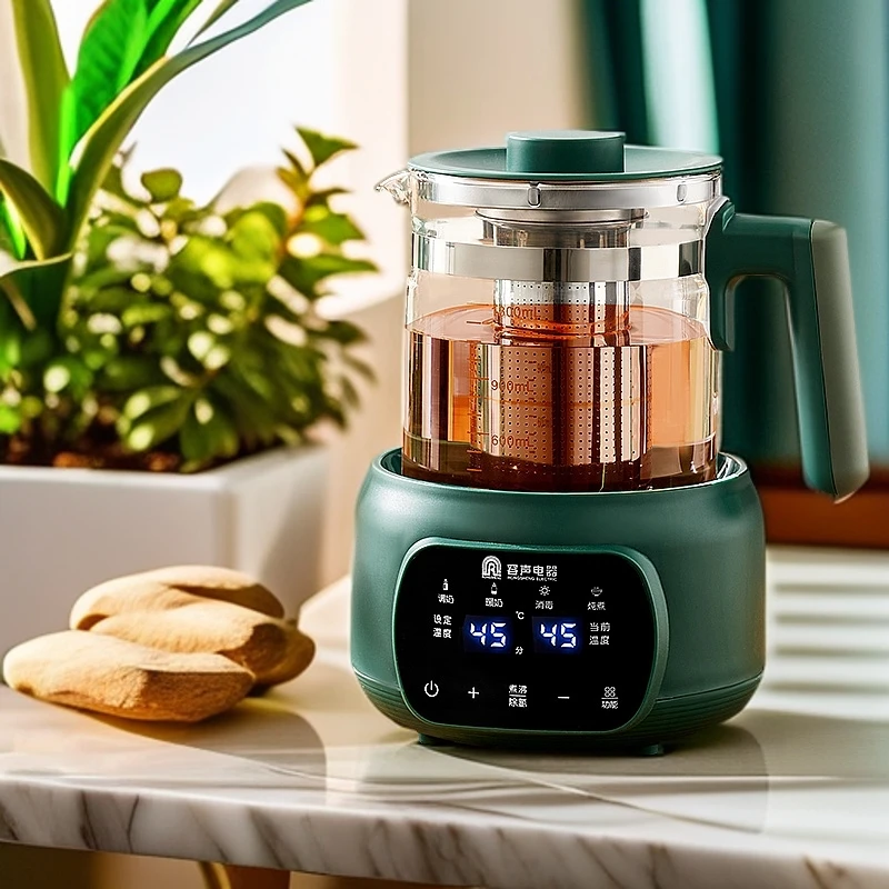 容声养生壶多功能家用小型办公室全玻璃新款煮茶器烧水壶花茶壶