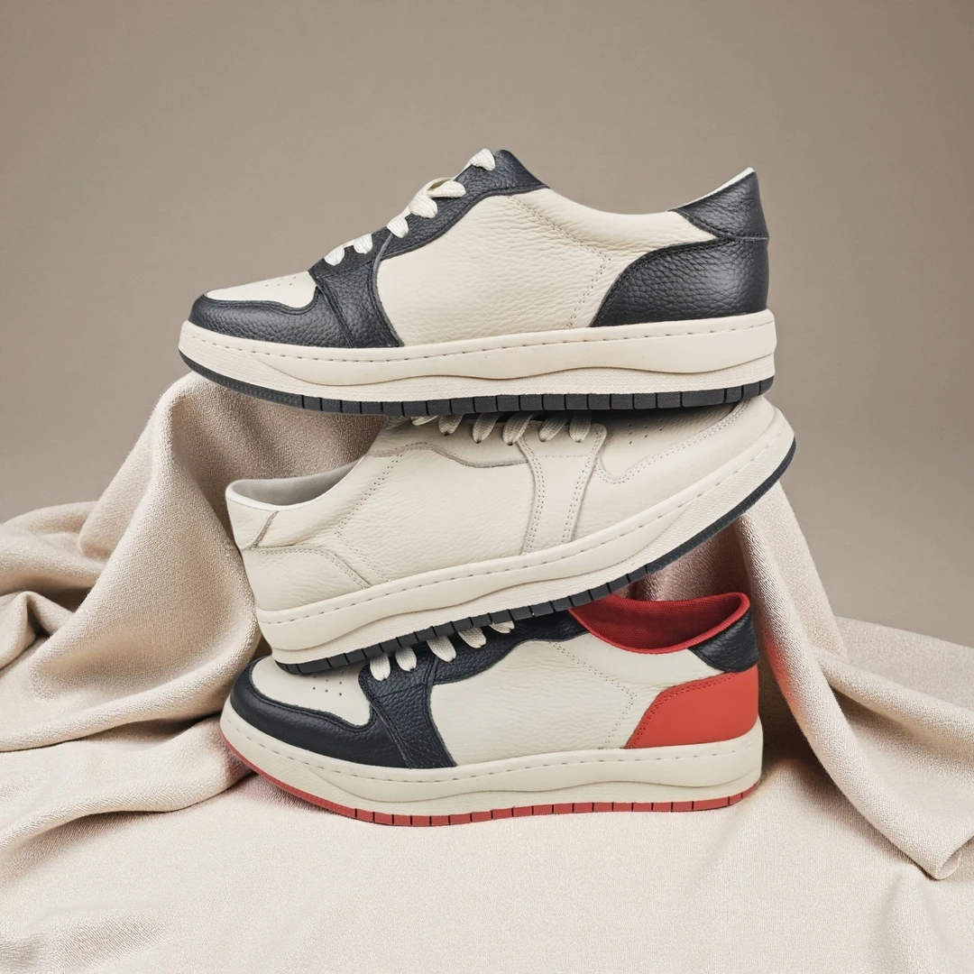 头层牛皮新款休闲男士真皮板鞋耐磨舒适百搭低帮板时尚休闲鞋子