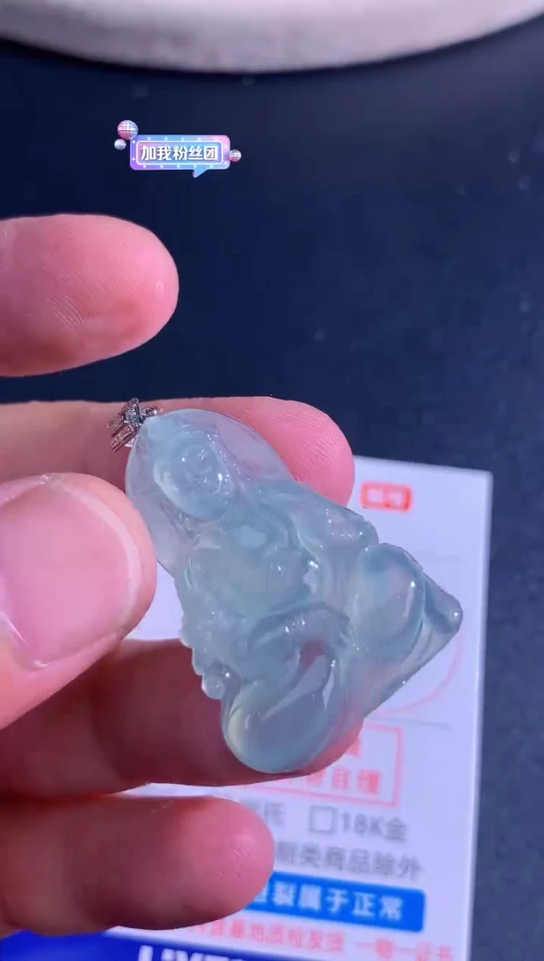 翡翠未镶嵌颈饰天然A货翡翠