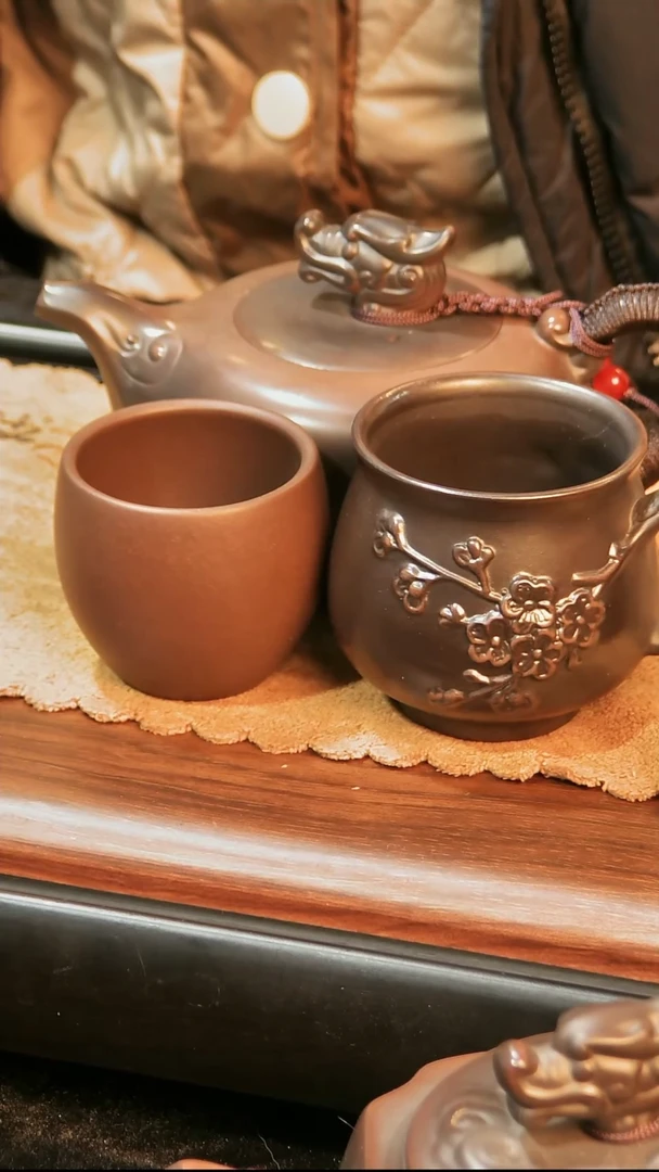 【闪购商品】壶000003紫陶祥龙壶280ml