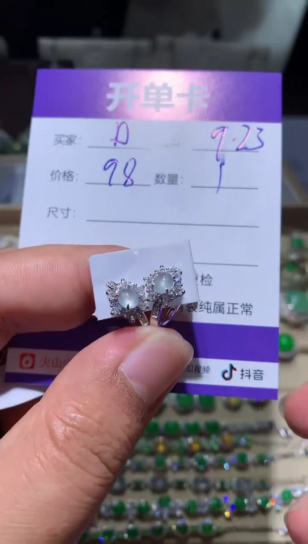 未镶嵌翡翠耳饰D D D D D