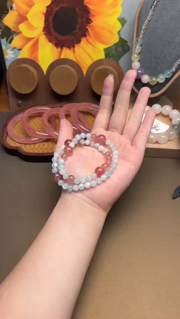 未镶嵌手链水晶1