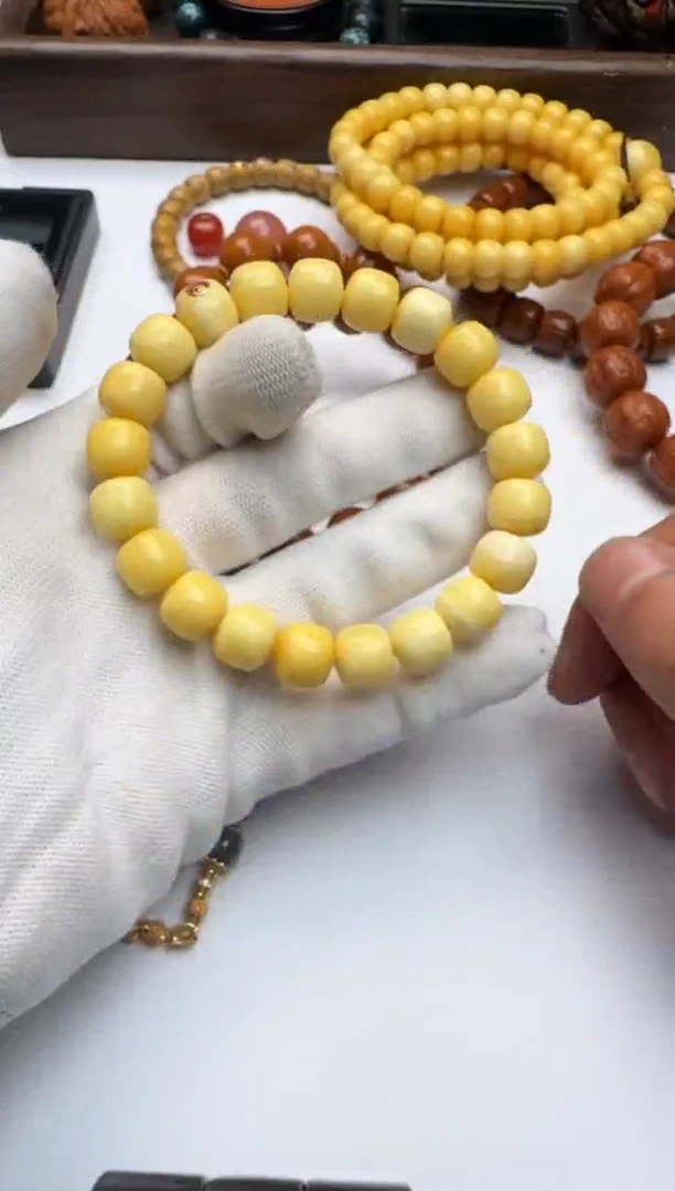 手串蜜蜡未镶嵌蜜蜡 手串