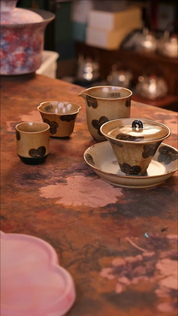 【闪购商品】陶瓷茶具（无礼盒无茶盘）@@A12015